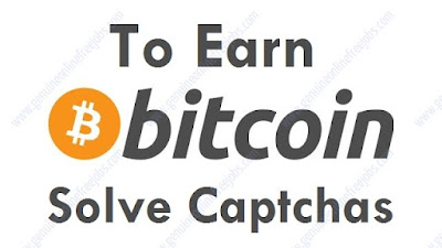 Earn Bitcoins By Solving Captchas On Faucets Bitcoin Captcha Entry - 